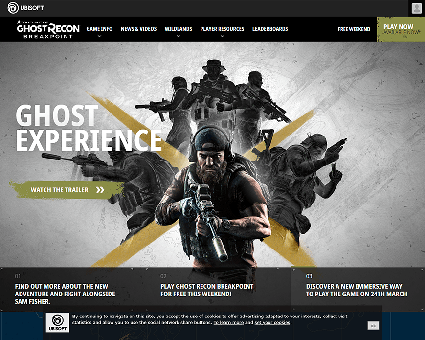 Ghost Recon Breakpoint on Xbox One, PS4, PC | Ubisoft PC画像