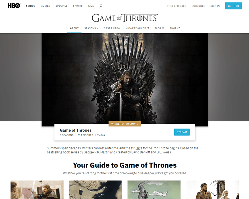 Game of the thrones PC画像