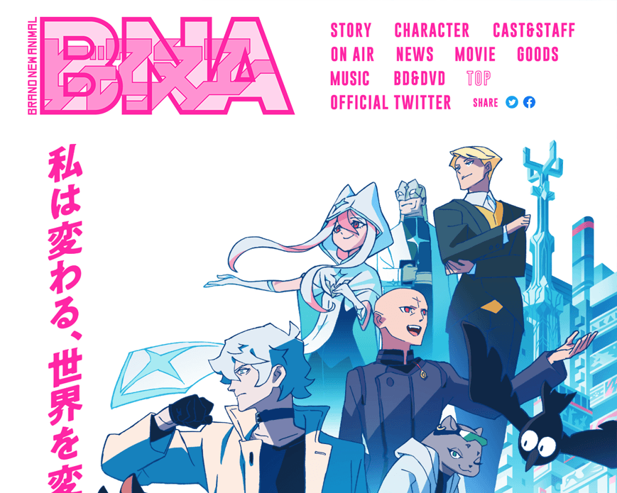 アニメ『BNA ビー・エヌ・エー』 PC画像
