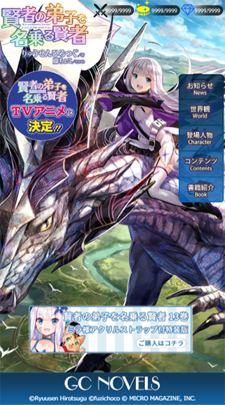 賢者の弟子を名乗る賢者 ｜ GCノベルズ SP画像