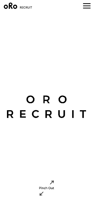 採用情報｜株式会社オロ SP画像