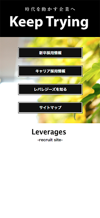 採用情報｜レバレジーズ株式会社 SP画像