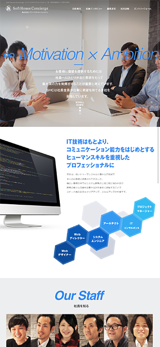 株式会社ソフトハウスコンシェルジュ - Soft House Concierge - SP画像